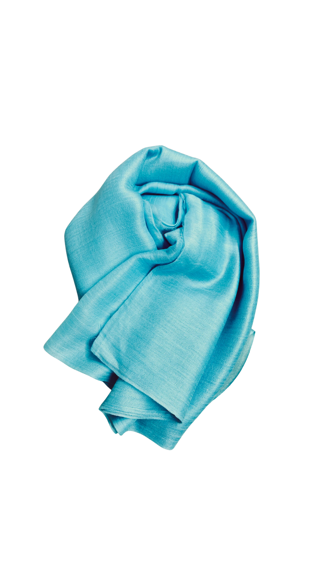 Craftique Extra Soft Blue Teal Colored Woollen Unisex Stole