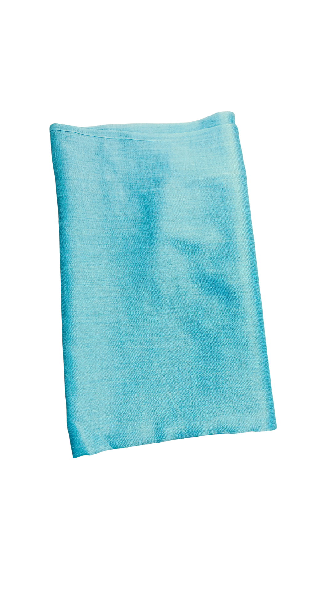 Craftique Extra Soft Blue Teal Colored Woollen Unisex Stole