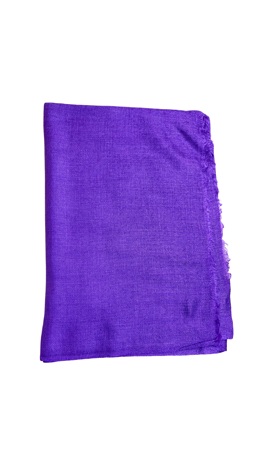 Craftique Extra Soft Purple Colored Woollen Unisex Stole