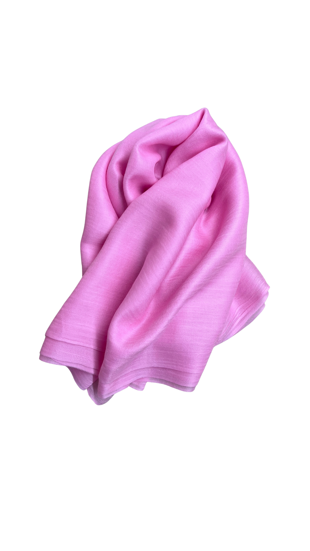 Craftique Extra Soft Baby Pink Colored Woollen Unisex Stole