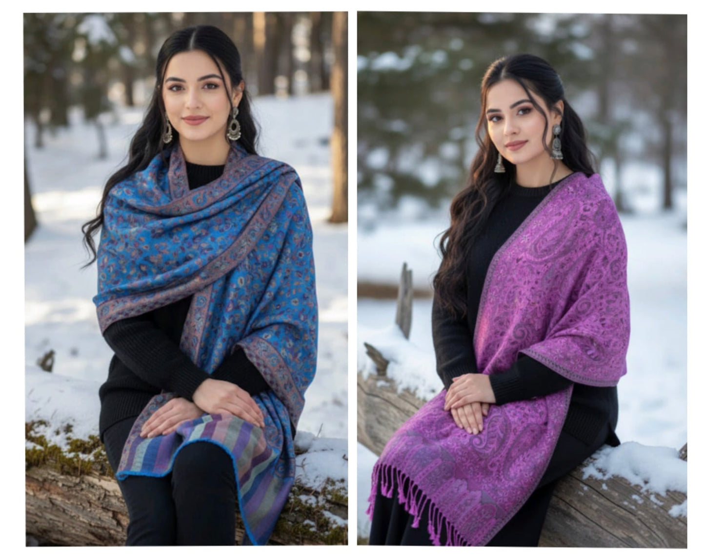 The Classic Elegance Duo | Pink & Blue