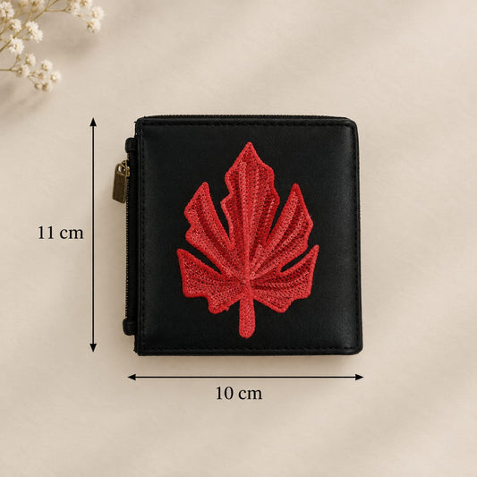 Premium Unisex Wallet | kashmiri Embroidered | Black
