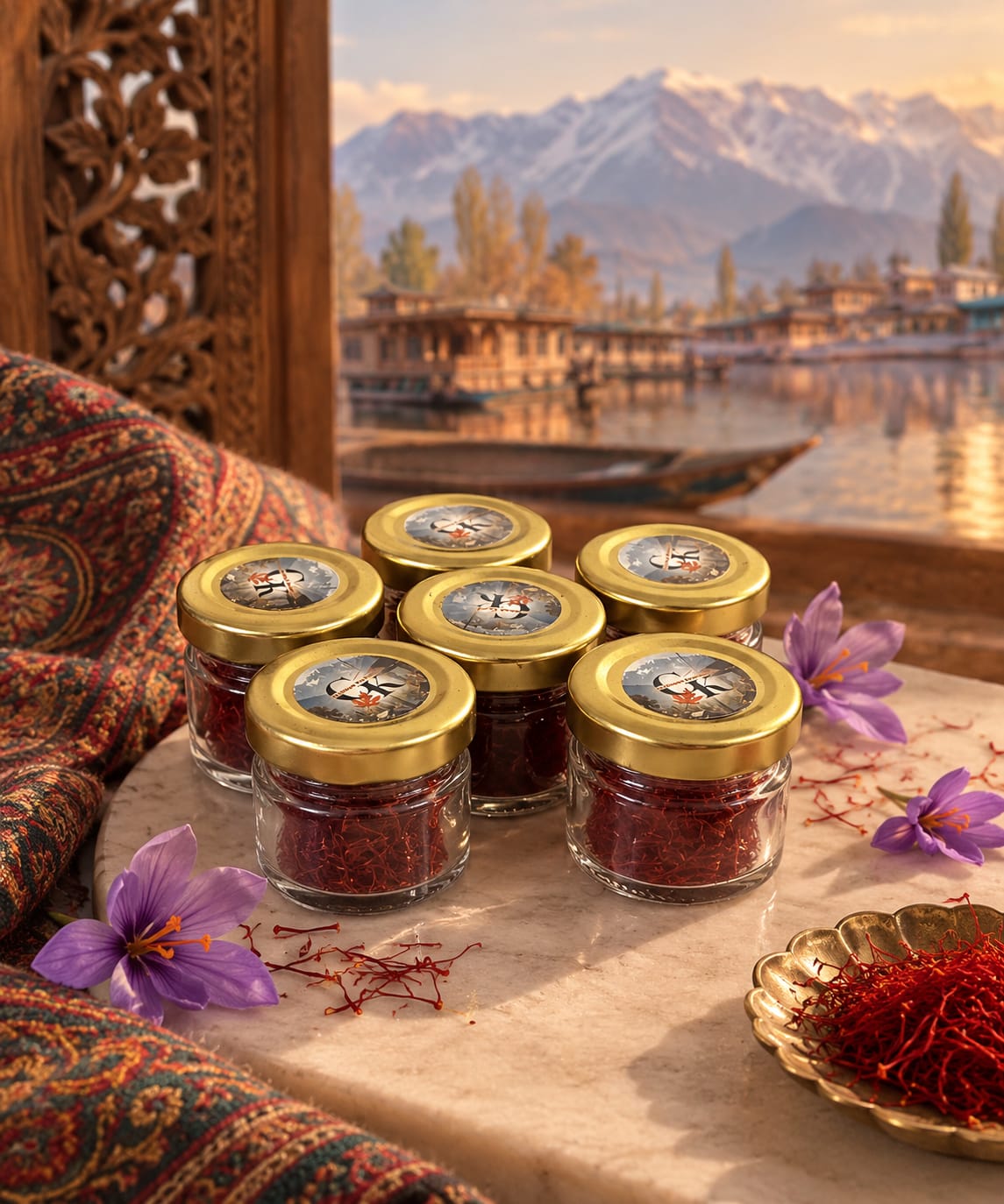 Premium Craftique Kashmir Mongra Saffron (Kesar) 4 gm