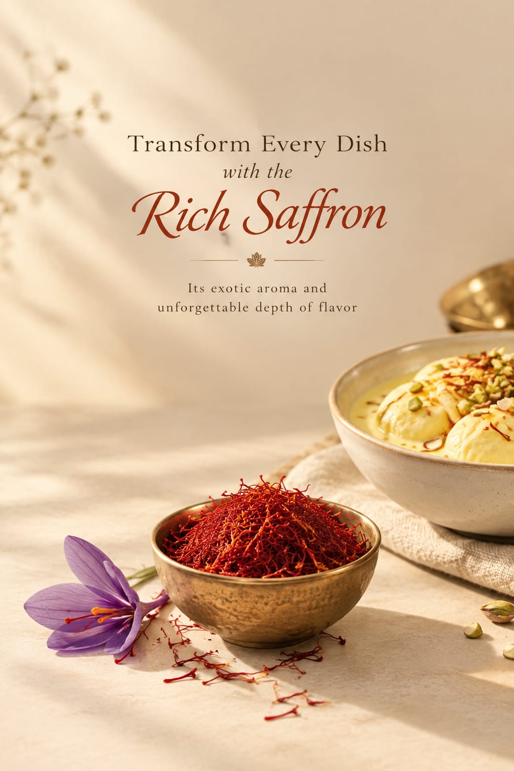 Premium Craftique Kashmir Mongra Saffron (Kesar) 4 gm